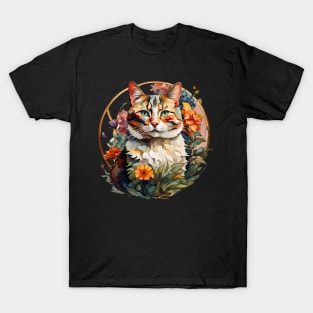 cat in art nouveau style T-Shirt